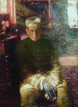  Alexander Oil Painting - portrait of alexander kerensky 1918 Ilya Repin